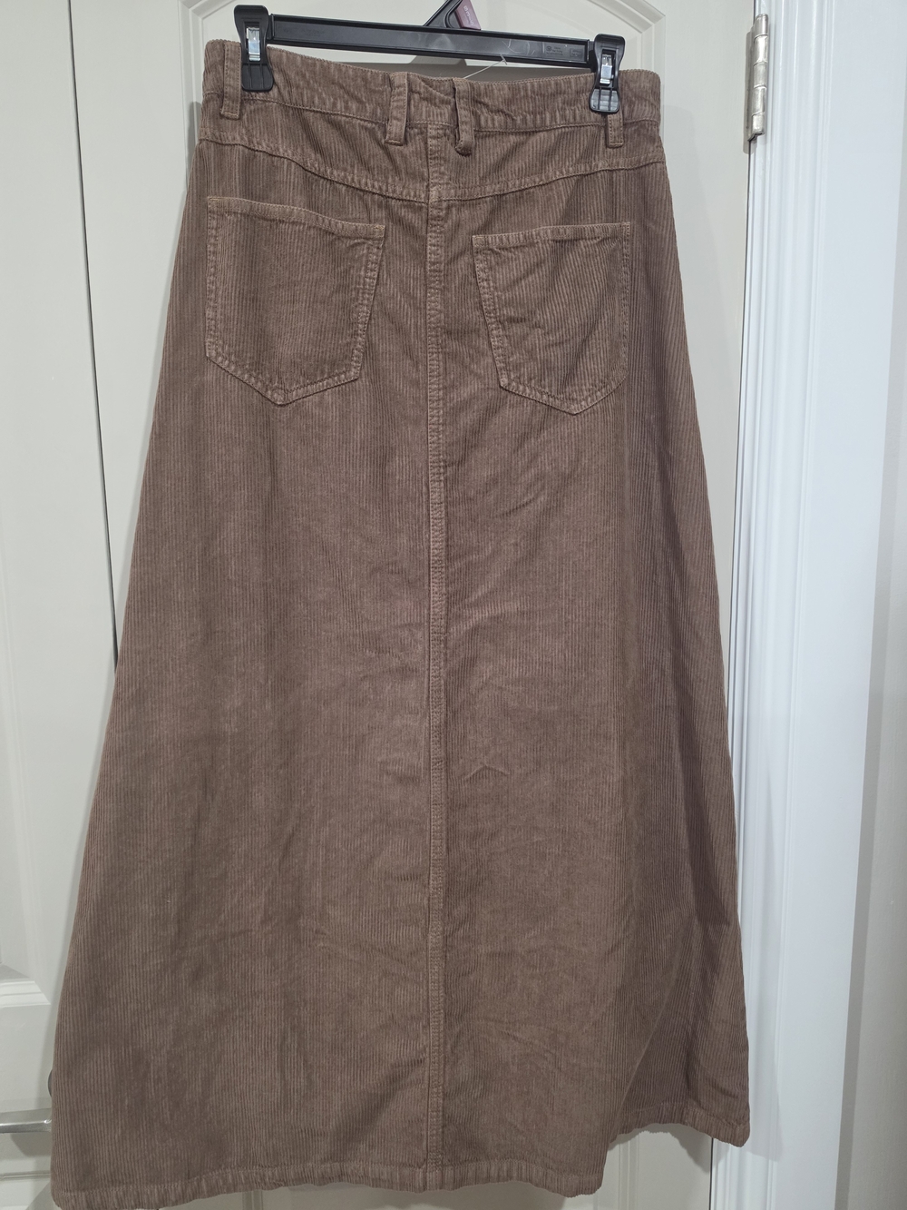 Free People Come As You As Corduroy Maxi Skirt GUC Size 2 - Picture 8 of 13